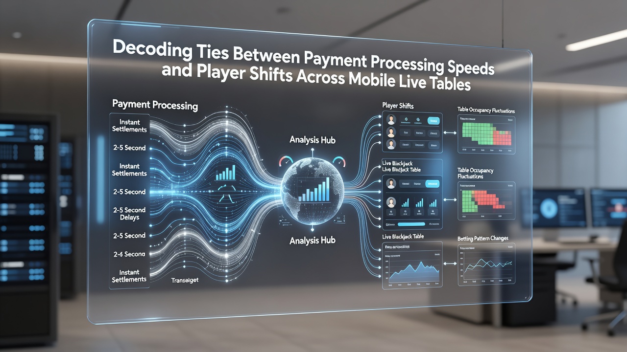 Analytics dashboard displaying correlations between transaction times and table transition frequencies