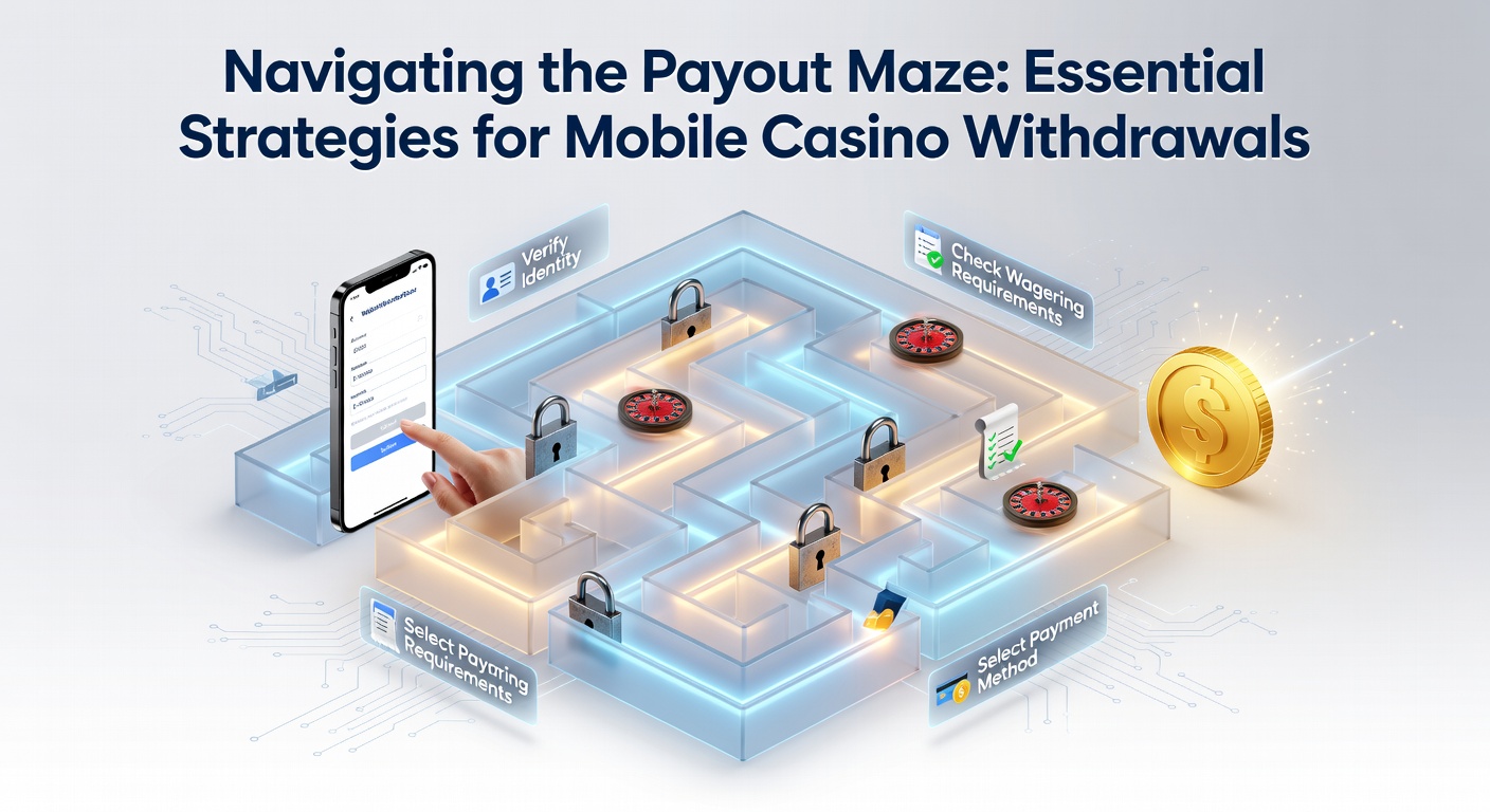 Comparison chart of mobile casino payout methods including e-wallets, crypto, and bank transfers, with speed and fee icons